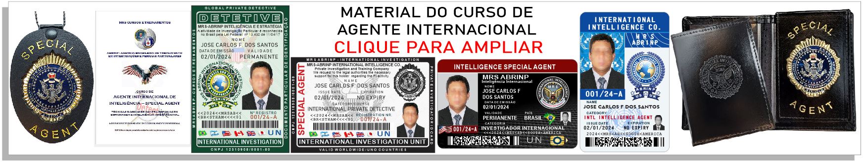 materiais curso de detetive particular mrs abrinp